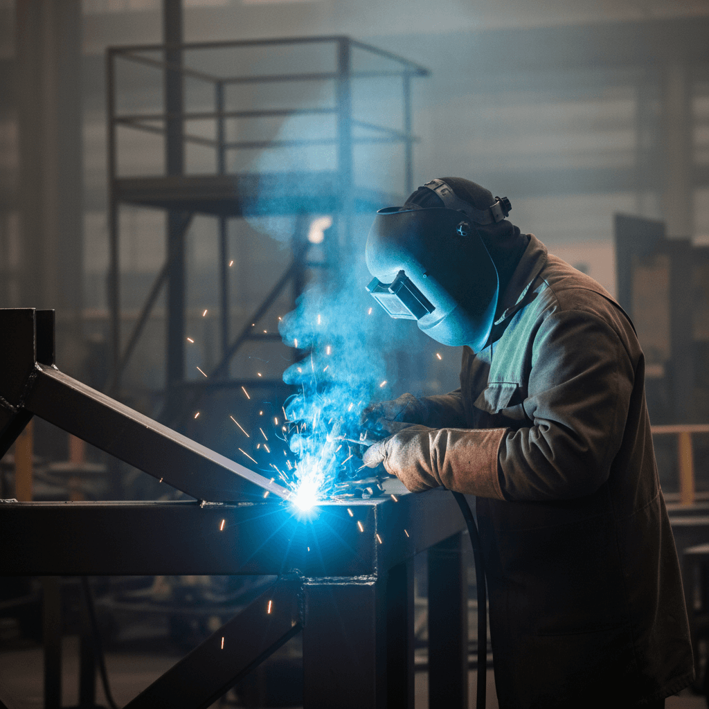 温州黑铁科技钣金加工车间